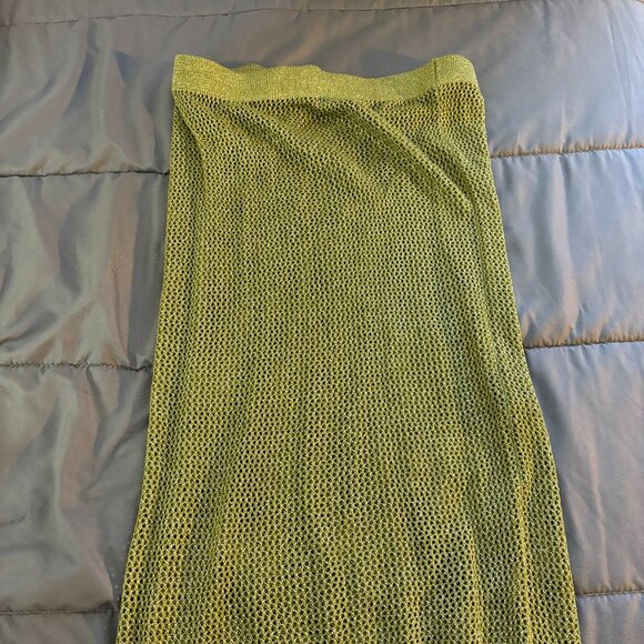 Green knit Skirt Future collection size m - Picture 1 of 2